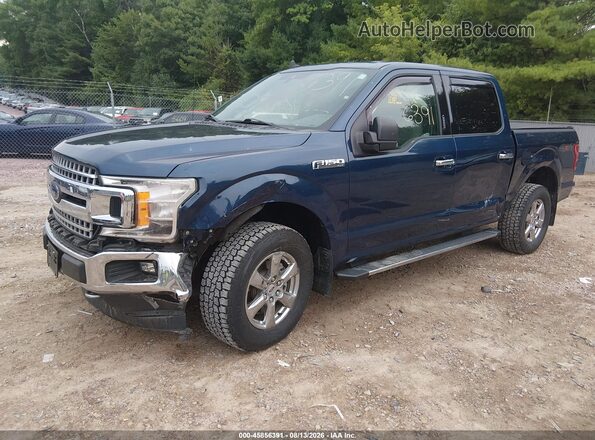 1FTEW1E43LKD21206 2020 FORD F150 Blue Przód lewy