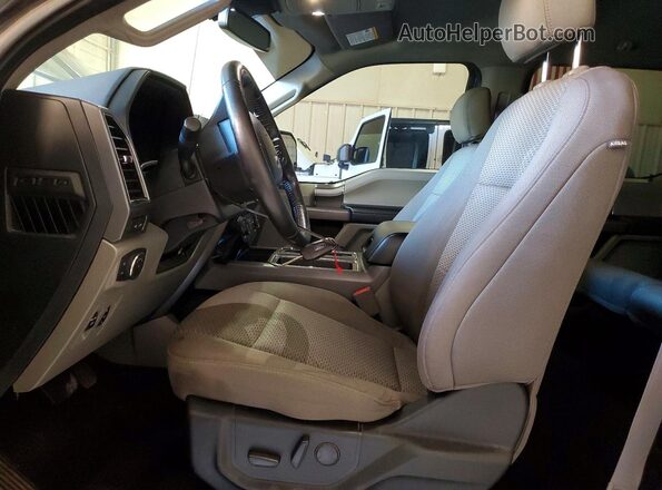 1FTEW1E43LKE11908 2020 FORD F150 Gray Widok wnętrza z przodu