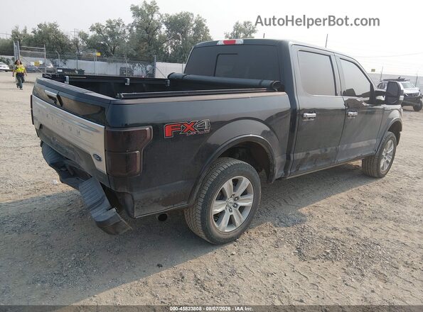 1FTEW1E44KFA70784 2019 FORD F150 Black Tył prawy
