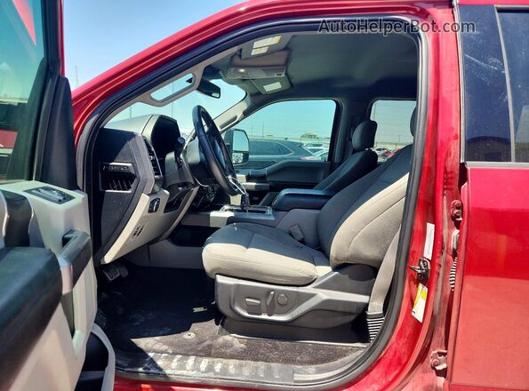 1FTEW1E44KKE45869 2019 FORD F150 Red Սալոնի դիմացի տեսք