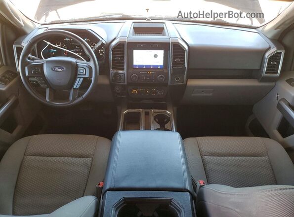 1FTEW1E44KKE65409 2019 FORD F150 Brown წინა პანელის ხედი