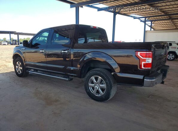1FTEW1E44KKE65409 2019 FORD F150 Brown უკანა მარცხენა