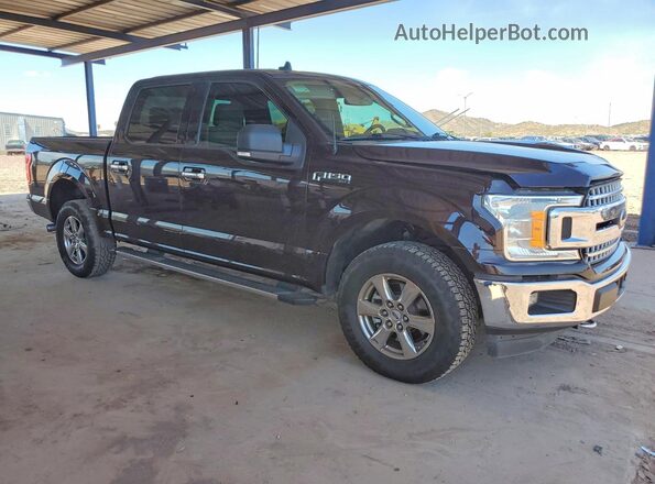 1FTEW1E44KKE65409 2019 FORD F150 Brown წინა მარჯვენა