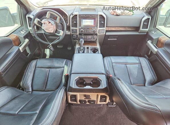 1FTEW1E45KFA86895 2019 FORD F150 Black Вид панелі приладів