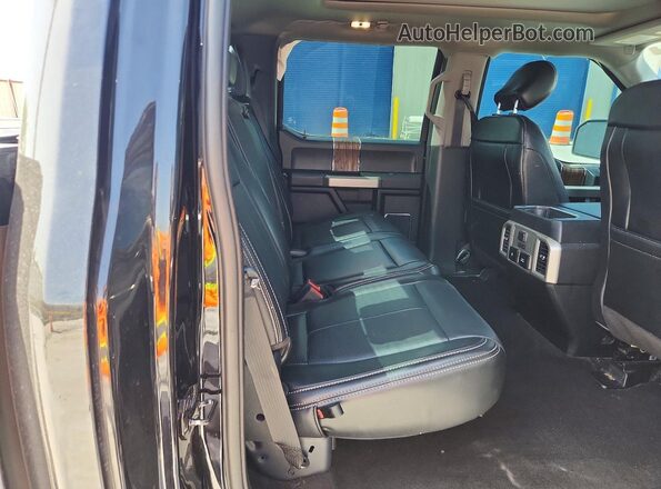 1FTEW1E45KFA86895 2019 FORD F150 Black Вид задніх сидінь