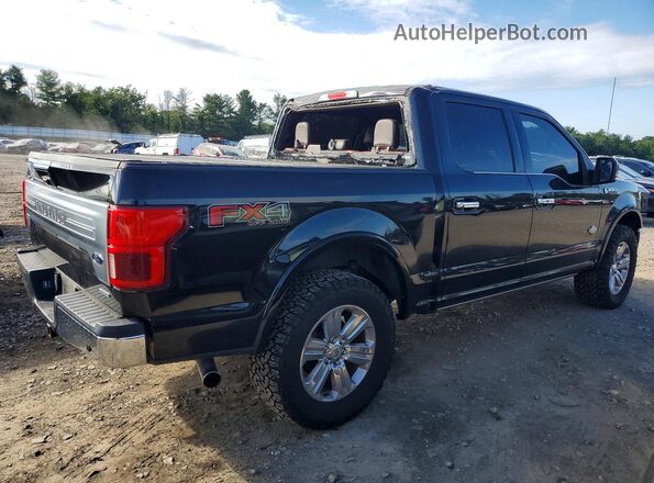 1FTEW1E45KFA92907 2019 FORD F150 Black Rear right