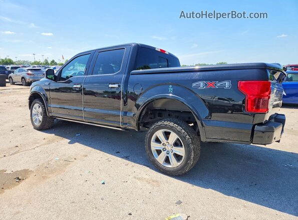 1FTEW1E45KFD14345 2019 FORD F150 Black Rear left