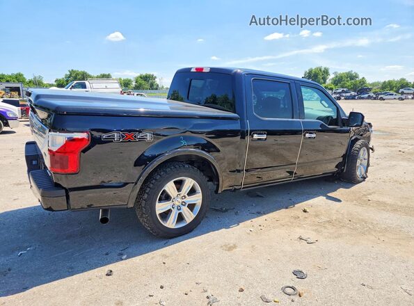 1FTEW1E45KFD14345 2019 FORD F150 Black Rear right