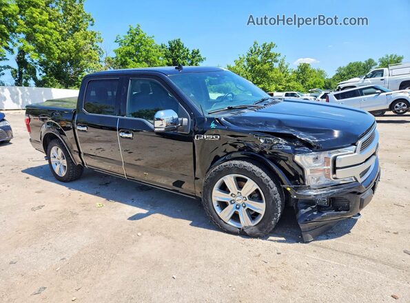 1FTEW1E45KFD14345 2019 FORD F150 Black Front right