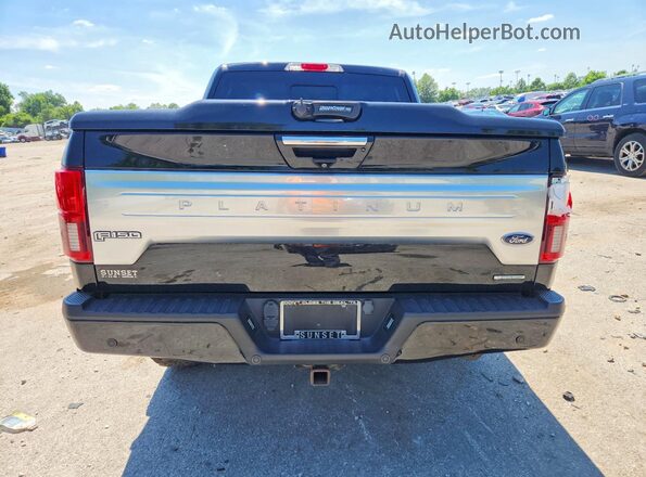 1FTEW1E45KFD14345 2019 FORD F150 Black Rear view