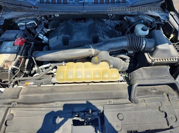 1FTEW1E45KFD14345 2019 FORD F150 Black Rear interior view