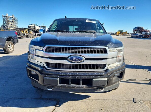 1FTEW1E45KFD51945 2019 FORD F150 Black Widok z przodu