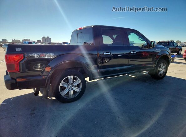 1FTEW1E45KFD51945 2019 FORD F150 Black Tył prawy