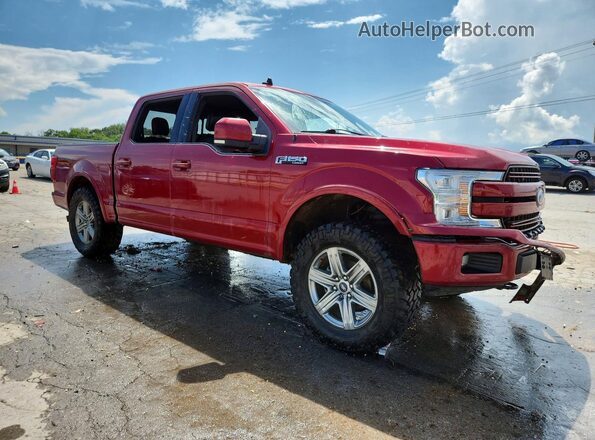 1FTEW1E45KKC69494 2019 FORD F150 Red წინა მარჯვენა