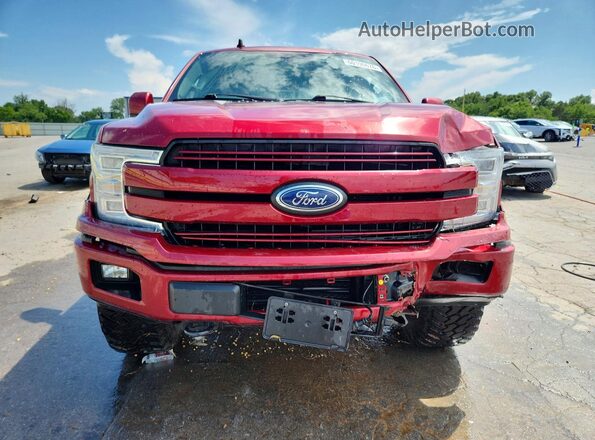 1FTEW1E45KKC69494 2019 FORD F150 Red წინა ხედი