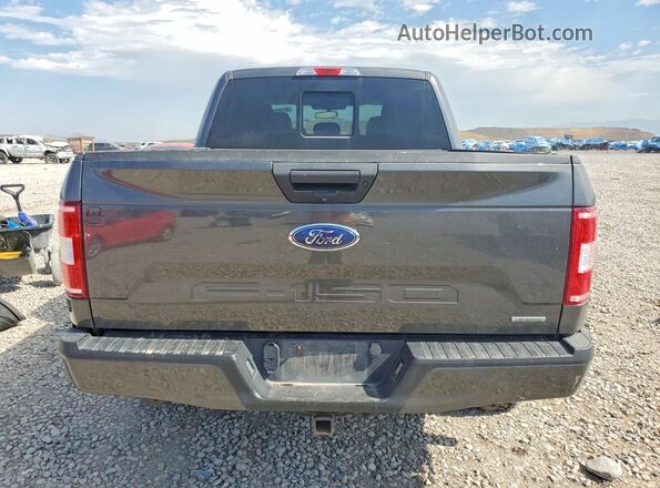 1FTEW1E45KKE49641 2019 FORD F150 Gray Rear view