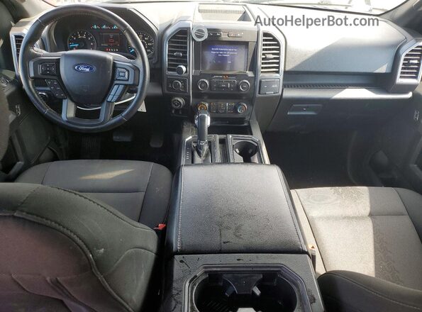 1FTEW1E45KKE49641 2019 FORD F150 Gray Dashboard view