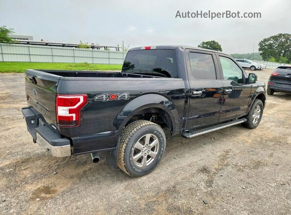 1FTEW1E45LFA17481 2020 FORD F150 Black Rear right