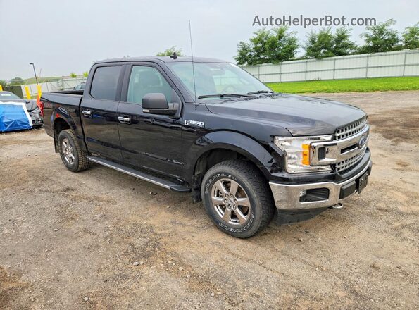 1FTEW1E45LFA17481 2020 FORD F150 Black Front right