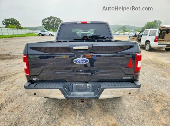 1FTEW1E45LFA17481 2020 FORD F150 Black Rear view