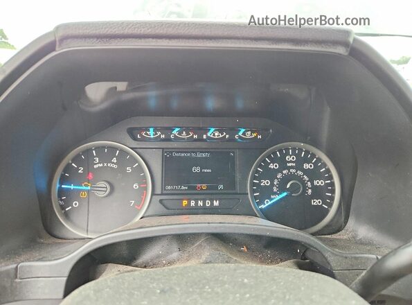 1FTEW1E45LFA17481 2020 FORD F150 Black Instrument cluster view