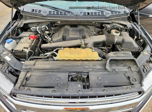 1FTEW1E45LFA17481 2020 FORD F150 Black Rear interior view