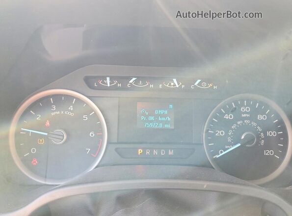 1FTEW1E45LKD47208 2020 FORD F150 Gray Widok zestawu wskaźników
