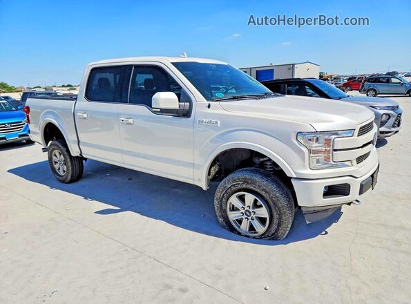 1FTEW1E46KFA14779 2019 FORD F150 White Передня права чверть