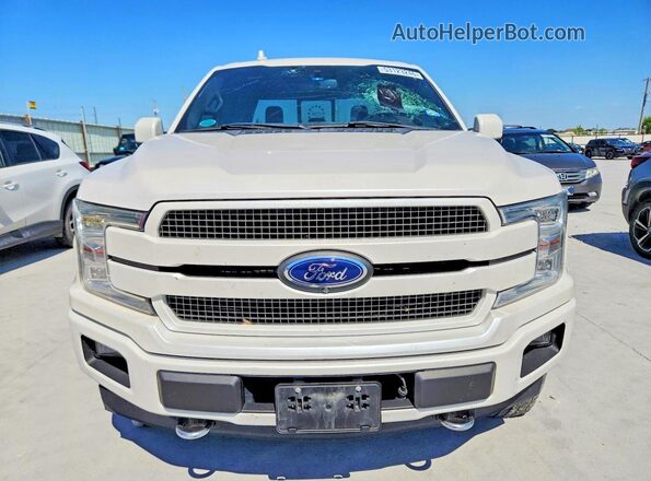 1FTEW1E46KFA14779 2019 FORD F150 White Вид спереду