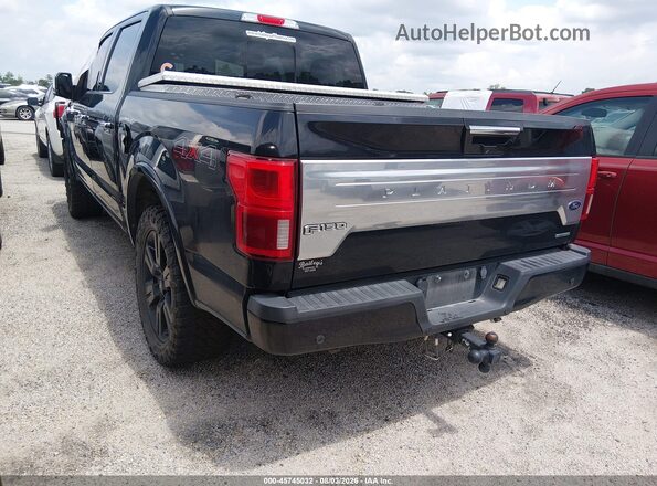 1FTEW1E46KFA82953 2019 FORD F150 Black Rear left