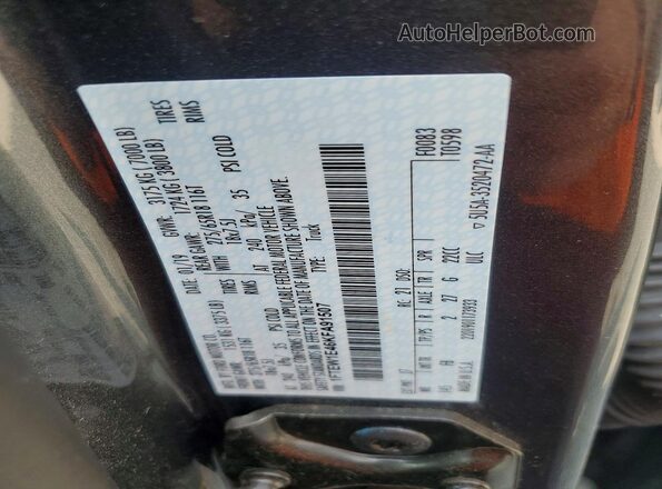 1FTEW1E46KFA91507 2019 FORD F150 Gray Вид підкапотного простору