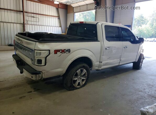 1FTEW1E46KFB87766 2019 FORD F150 White Задня права чверть