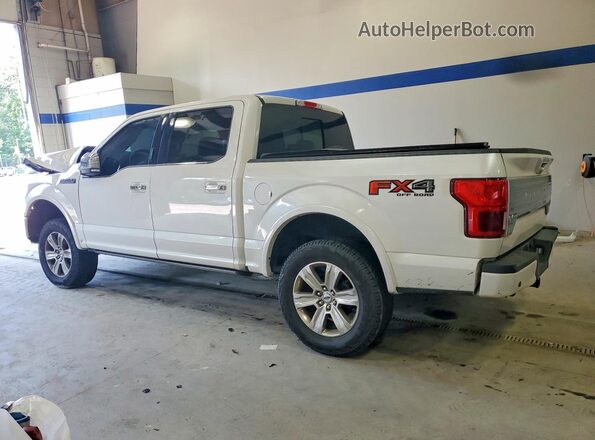 1FTEW1E46KFB87766 2019 FORD F150 White Задня ліва чверть