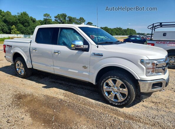 1FTEW1E46KFC29904 2019 FORD F150 White Przód prawy