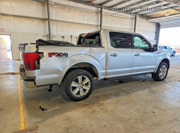 1FTEW1E46KFC87141 2019 FORD F150 Silver Задня права чверть
