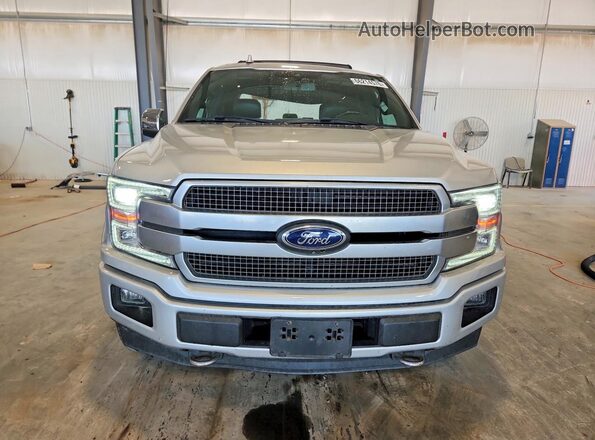 1FTEW1E46KFC87141 2019 FORD F150 Silver Вид спереду