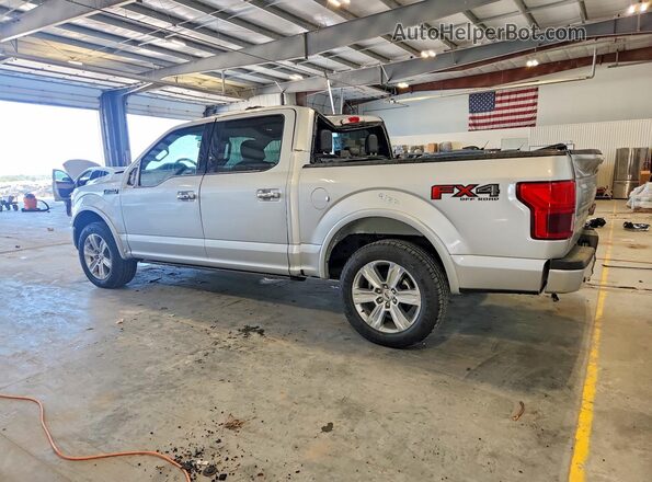 1FTEW1E46KFC87141 2019 FORD F150 Silver Задня ліва чверть
