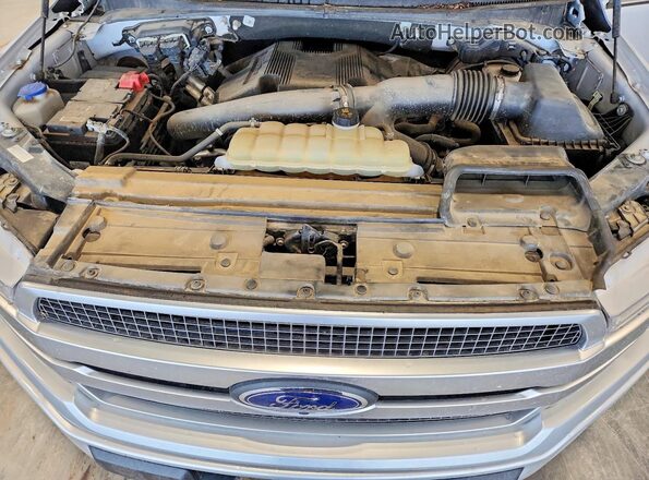 1FTEW1E46KFC87141 2019 FORD F150 Silver Вид задньої частини салону