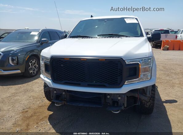 1FTEW1E46KKE50698 2019 FORD F150 Белый Вид щитка приборов