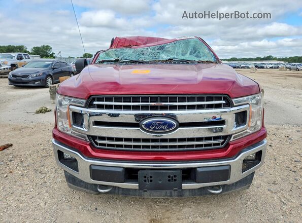 1FTEW1E46KKF11533 2019 FORD F150 Red Вид спереду