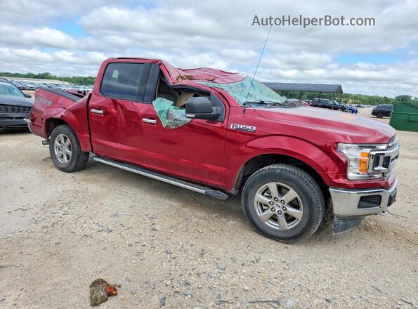 1FTEW1E46KKF11533 2019 FORD F150 Red Передня права чверть