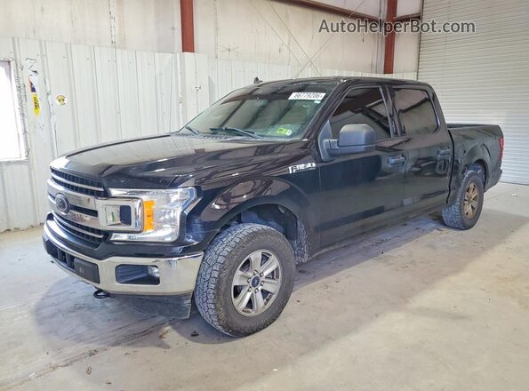 1FTEW1E47KFC99105 2019 FORD F150 Black უკანა მარჯვენა