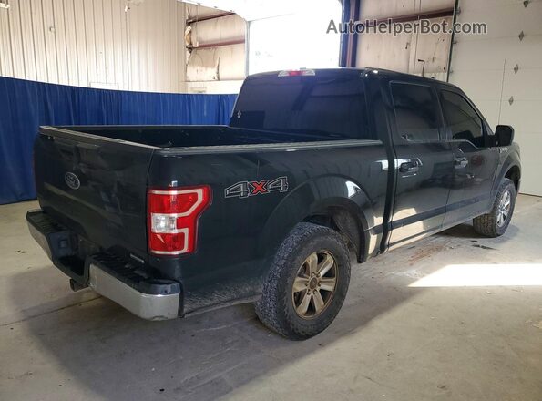 1FTEW1E47KFC99105 2019 FORD F150 Black უკანა ხედი