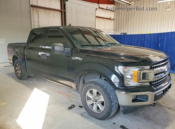 1FTEW1E47KFC99105 2019 FORD F150 Black ხელსაწყოთა პანელის ხედი