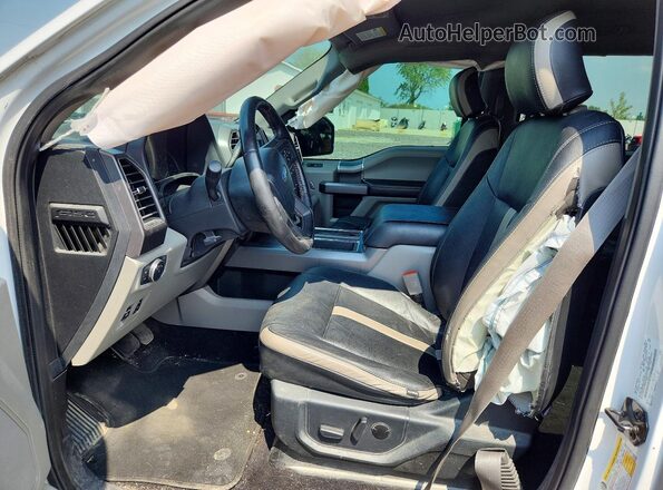 1FTEW1E47KFD12368 2019 FORD F150 White Front interior view