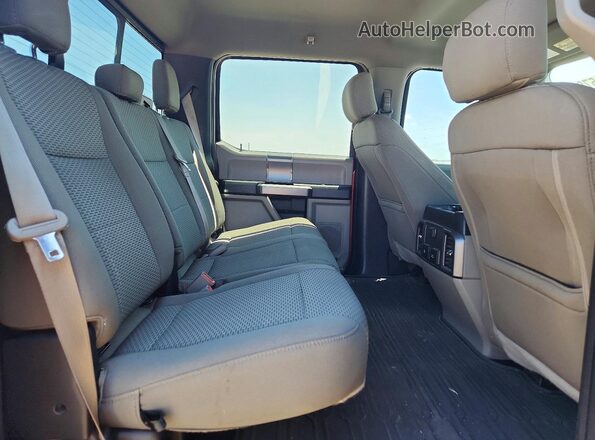 1FTEW1E47KKC29319 2019 FORD F150 Red Вид задніх сидінь