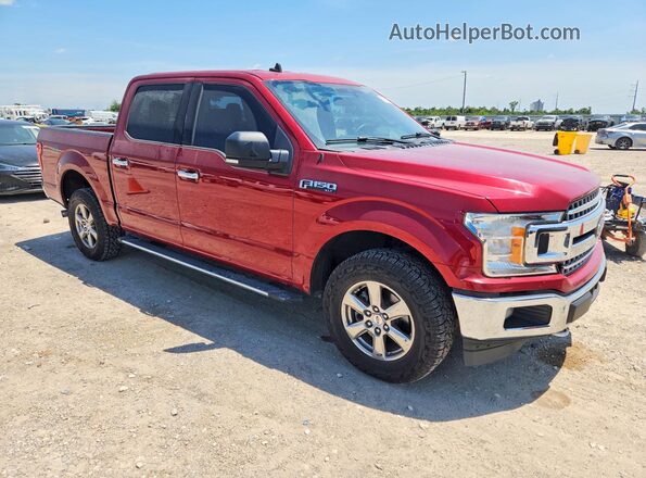1FTEW1E47KKC29319 2019 FORD F150 Red Передня права чверть