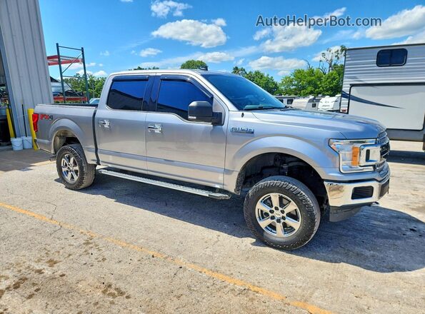 1FTEW1E47LFA20186 2020 FORD F150 Silver Delantero derecho