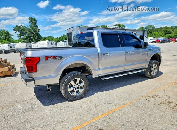 1FTEW1E47LFA20186 2020 FORD F150 Silver Trasero derecho