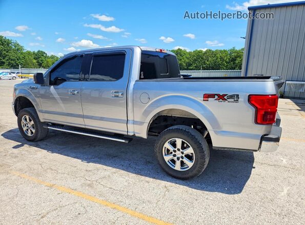 1FTEW1E47LFA20186 2020 FORD F150 Silver Trasero izquierdo
